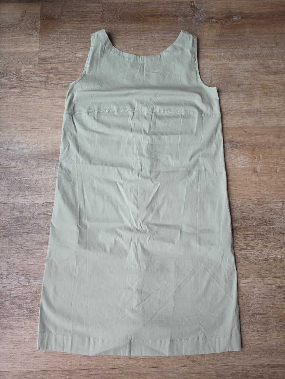 Gran Sasso Sleeveless Mini Shift Dress In Sage Size EU 42